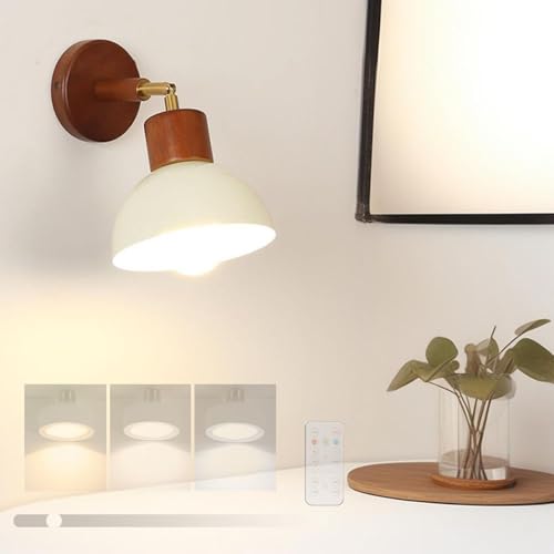 Apliques de pared orientables 350 grados con regulación de luz E27 blanca
