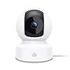 Kasa Indoor Pan/Tilt Smart Security Camera, 1080p HD Dog Camera,2.4GHz with Night Vision,Motion Detection for Baby & Pet Monitor, Cloud & SD Card Storage, Works with Alexa & Google Home (EC70), White