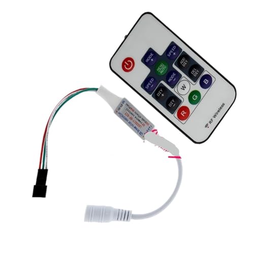 Télécommande LED RF 5-24V à 14 touches pour ruban WS2812B