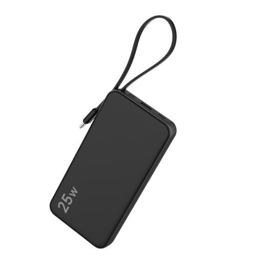 NOBIS Portable Charger 25W 10000mAh Power Bank with Built-in...