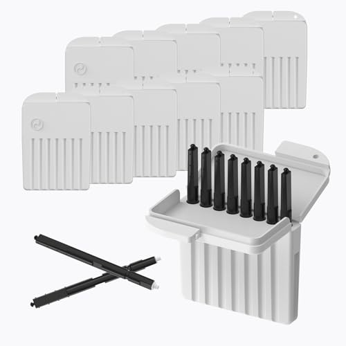 (80 Pcs) Phonak Cerustop Wax Guards Filters for Hearing Aids Resound,Widex and Unitron, Hearing Aid Accessories Cerumen Stop Cleaning Tool Replacement Parts, Ear Supplies Cleaning Kit (10 Packs)