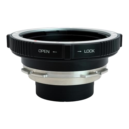 XPIMAGE 0.8X Optical Focal Reducer Adapter Ring for Hasselblad V Lens to LPL Cinema Camera