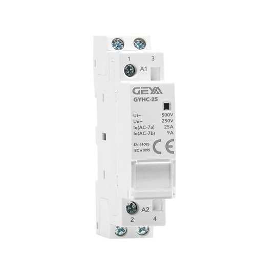 Contacteur modulaire 2P pour éviter la surcharge électrique en 16A