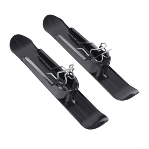 HEIBTENY Trineo de entrenamiento para esquís de nieve para carritos de golf, cochecitos, scooters, tabla de esquí de equilibrio de plástico para niños y adultos, equipo deportivo de invierno para