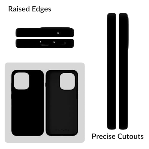 Image of SPRIG Compatible with OnePlus 13s Premium SilkTone Back Cover Drop Tested Shock Proof Mobile Case for Men, Women, Boys and Girls with Camera Protection (Black)