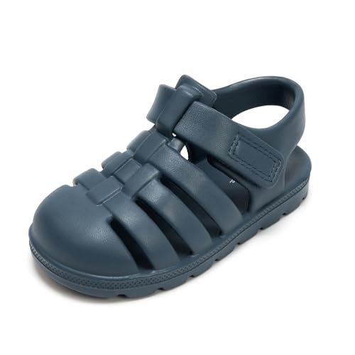 Image of Luffymomo Unisex Kids Closed Toe EVA Sandals | Boys Girls Summer Sport Lightweight Sandal,Outdoor Water Shoes