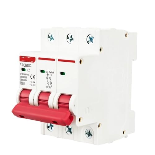 Disjoncteur photovoltaïque 3P DC 1000V protégeant votre onduleur contre les surcharges