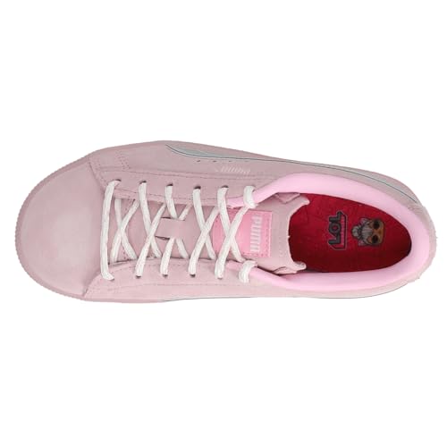 PUMA Toddler Girls Laugh Out Loud! X Suede Kitty Queen Lace Up Sneakers Shoes Casual - Pink - Size 2 M4