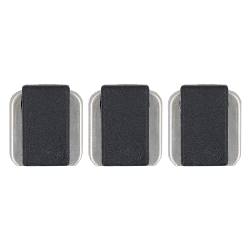 Aimtobest Belt Clip Compatible for Motorola PMMN4013 PMMN4013A PMMN4021A PMMN4022 PMMN4024 PMMN4025 PMMN4051 PMMN4050 PMMN4062 PMMN4075 PMMN4076 PMMN4090 Microphone Clip 360° Rotatable (3 Pack)