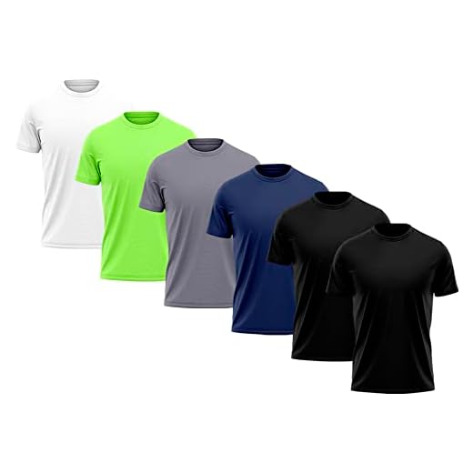 Kit 6 Camisetas Masculina Dry Fit Proteção Solar UV Térmica Academia Treino Caminhada Esporte Camisa Praia Blusa, Tamanho P