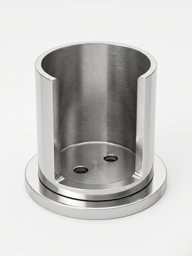 Image of Stainless Steel Wall to Wall Bracket for Curtain and Wardrobe Rod, Rust-Resistant with Strong Hold (Pack of 8, 25 mm)