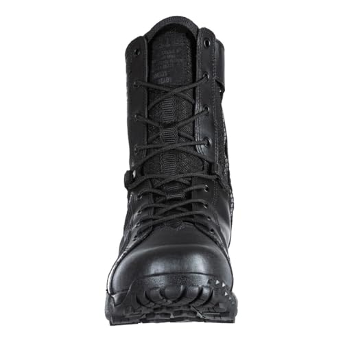 5.11 Tactical Men’s A/T All-Terrain 8-Inch Side Zip Boots, Full-Length Side Zipper, Slip Resistant, Style 124312