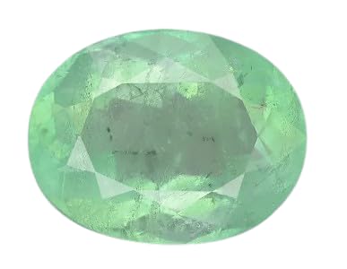 TDV GEMSTONE Art 6.66 Carat 7.06 Ratti Purest Emerald Gematone (Panna) Ceylon Wearing For Making Jewellery Purpose Superb Cut Shaped Natural Colour Original Certified By Lab For Men & Women-image-28