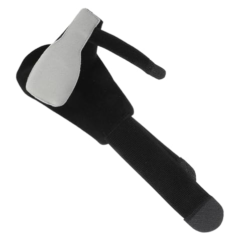 BESTonZON Thumb and Wrist Support Brace Stabilizer Finger Sleeve Protector for Sports Compression Injury Prevention Easy Application Grey