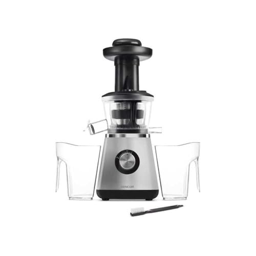 SENCOR SSJ 4041BK, Edelstahl Langsam Drehender Entsafter für Frucht/Gemüsesaft