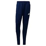 adidas Men’s Soccer Tiro 19 Training Pant, Dark Blue/White, X-Large