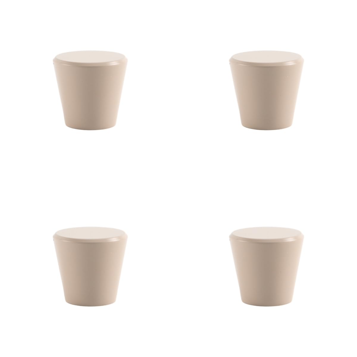Boutons d'armoire en métal beige : remplacez vos poignées cassées avec ce lot de 12 pièces