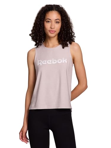 Reebok débardeur court respirant et léger Glow femme pour fitness
