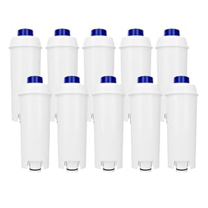 Aquafloow Waterfilter Compatibel met DeLonghi DLSC002 – Geschikt voor DeLonghi® Magnifica® S, Eletta® Explorer, Dinamica®, PrimaDonna® en ECAM-serie Koffie- en Espressomachines (10x)