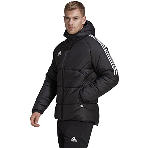 Amazon.com: adidas Men's Essentials Insulated Hooded Jacket (US
