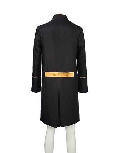 chigemianbaoba Men's Short Cassock Church Choir Minister Robe Pulpit Liturgical Clergy Robe Coat3