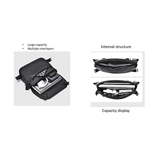 Joysup Messenger Bag For Men And Women Travel Work Business,Functional Shoulder Bag With Multiple Pockets, Wear Resistant,Waterproof, And Anti-Theft Commuter Bag #TOP4