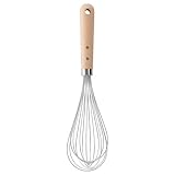 VARDAGEN Ballonbesen, Edelstahl/Buche, 30 cm