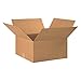 Single Wall, 32 ECT,Shipping Box RSC, 18 1/2x18 1/2x9 in Inside LxWxH,2040-22XL76