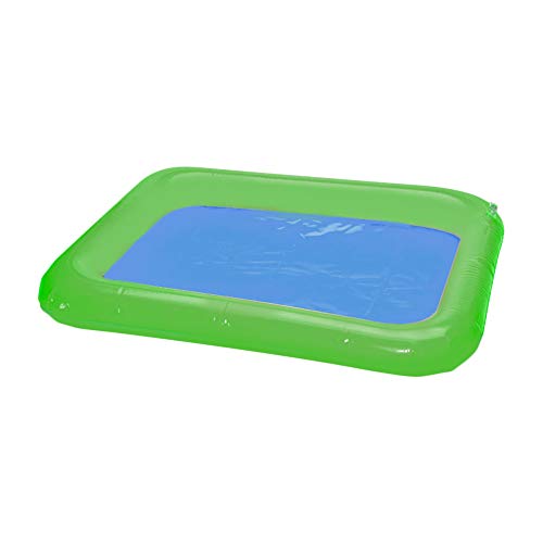 Topwon Inflatable Sand for Kids/Sand Tray/Sand Molds/Inflatable Sand/Portable Sand Tray /Sand Tray Lid/ Gift (29.5Ã—39.3Inch, Random Color)
