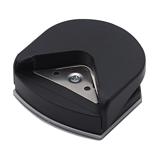 MYXP Corner Rounder Punch Corner Cutter for Paper Craft Laminate DIY Projects Photo Cutter Card Making and Scrapbooking(Black)