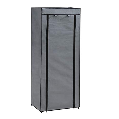 axentia-Armario-de-Tela-Aleacion-de-Acero-Gris-Aprox-60-x-148-x-45-cm