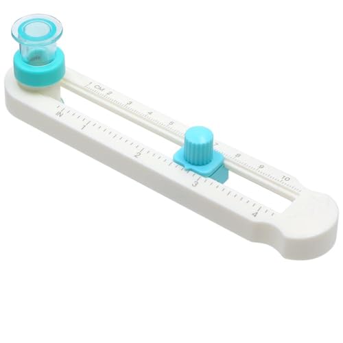 GYSRXS Cutter Circulaire Papier 2-20CM Coupe Cercle Réglable 360°Coupe Papier Rotatif pour le Cartes de Vœux de Bricolage Papier Photo Kraft Scrapbooking