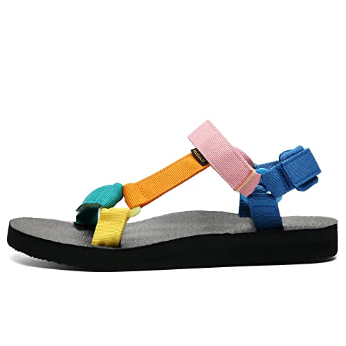 Image of Women's Original Sandals Comfortable Quick-Drying Casual Sport Sandal Walking Hiking Water Sandals With Arch Support