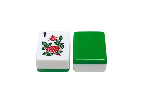Set de Mahjong con Caja de Aluminio Negro miniatura 6