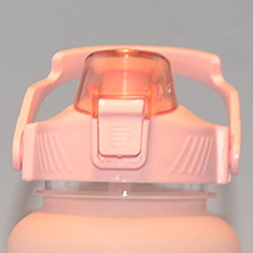 Clenp Waterfles 2L Sport Waterfles Uittrekbaar, BPA-vrij drinkfles kooldioxide geschikt met motiverende tijdmarkering, grote drinkfles voor outdoor/school/uni/bike/kantoor - Image 6