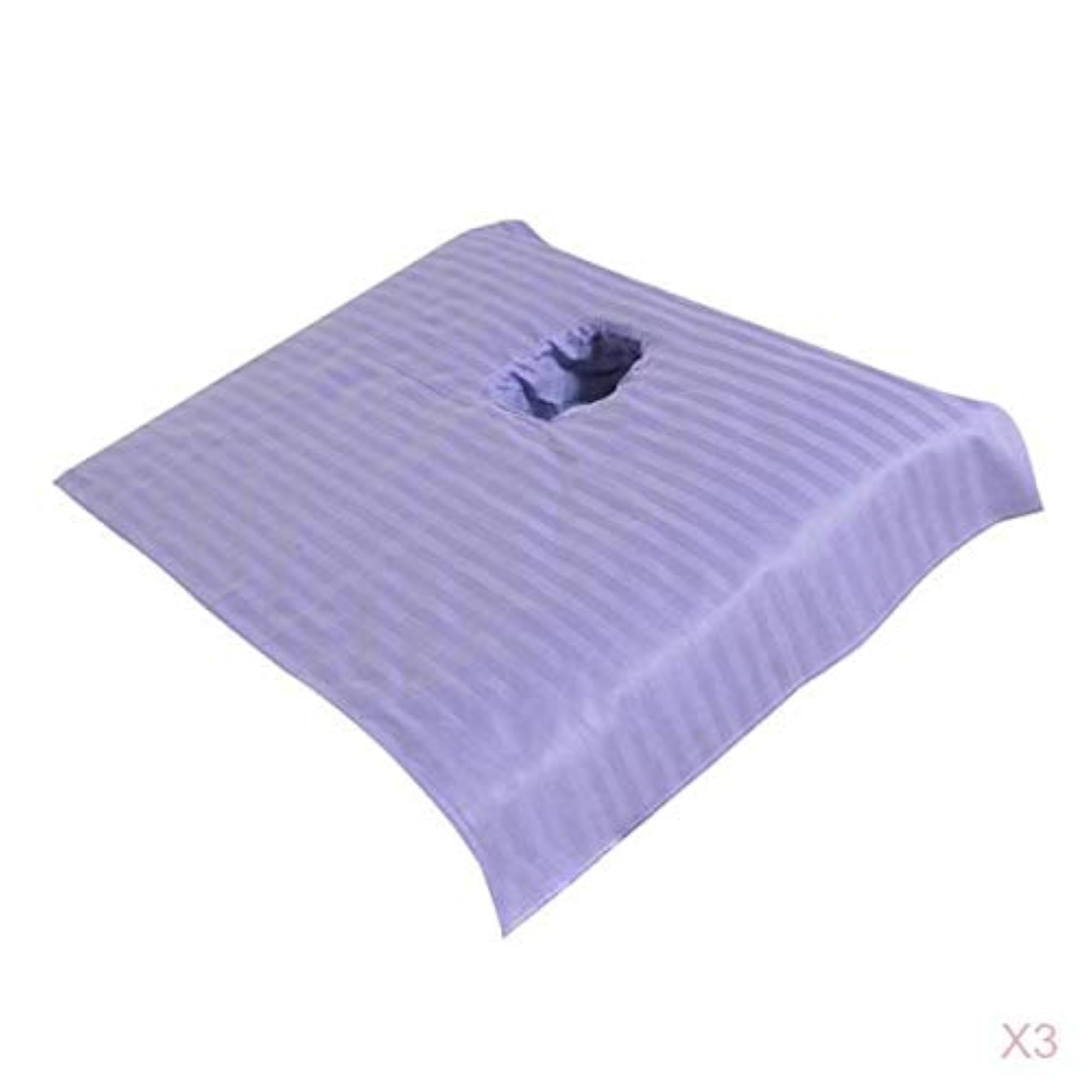 Cotton Massage Table Face Hole Towel Set