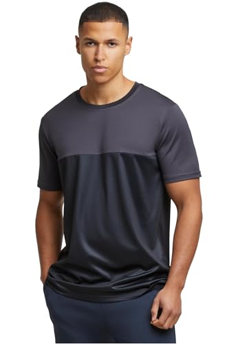 Basic T-shirt, czarny, S