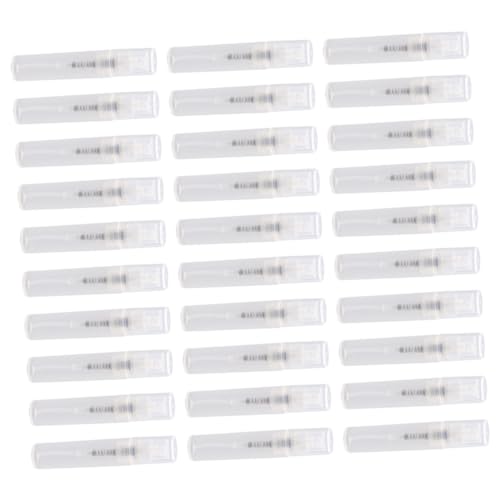 DEARMAMY 30Piezas Plástico Vacías Dispensadores De Viaje Para Perfume y Esenciales Rellenables y Transparentes