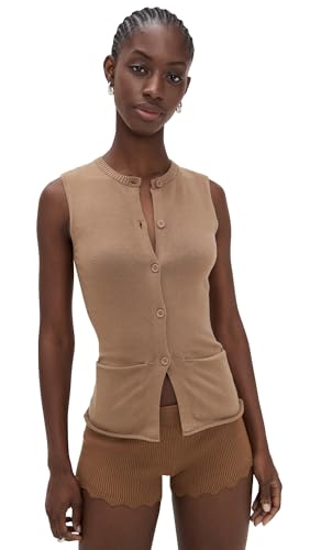 Amazon.com: Lioness Women's Kourt Vest, Mocha Mousse, Tan, XXXXS