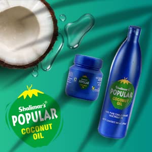 Image of SHALIMARS Popular Coconut Oil 500ml pack of 2