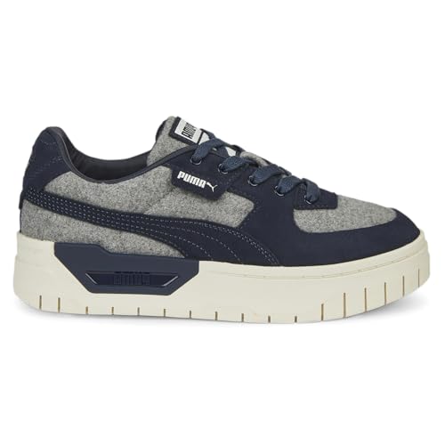 PUMA Womens Cali Dream Wooly Lace Up Sneakers Shoes Casual - Blue