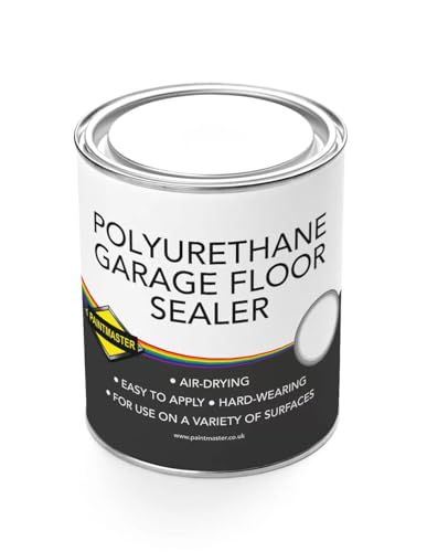 Industrial Grade Polyurethane Garage Floor Sealer - Clear Protective Coating (Polyurethane Garage Floor Sealer - Clear, 2.5L)