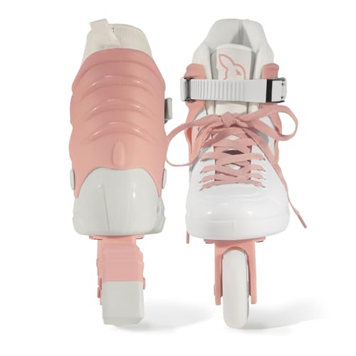 RollingBunny Inline Skates for Women Girls - Adult Inline Skates for Outdoor and Indoor, with Durable Outer Shell and Ankle Support, ABEC-7 Bearings, Solid and Comfortable