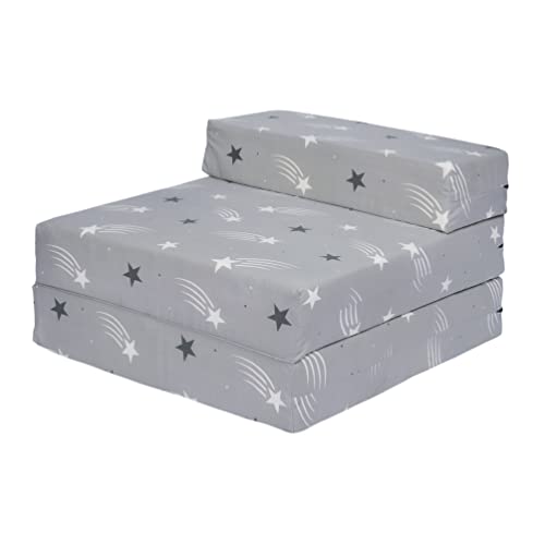 Ready Steady Bed Canapé-lit Enfant Pliable | Chaise-lit pour Enfants Imperméable pour Une Personne | Mobilier Confortable pour Tout-Petits pour Salon, Salle...