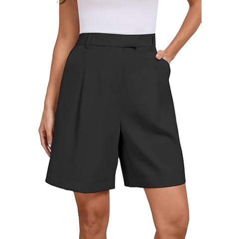 Famulily Elegant Cotton Pleated Summer Shorts Cover