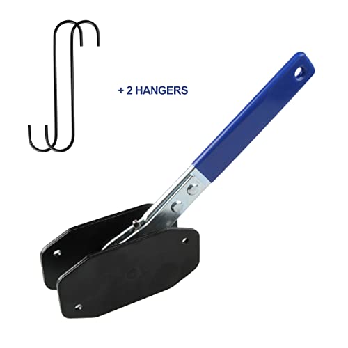 YanTone Brake Caliper Press Tool, Car Ratchet Brake Piston Spreader 360 Degree Swing Car Ratcheting Caliper Piston Compressor Wrench with 2PCS Brake Caliper Hanger