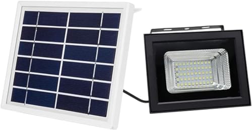Projecteur solaire à LED étanche extérieur avec 4 affichages intelligents