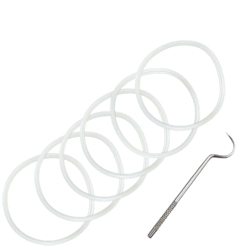 MBR-1701, Gaskets Replacement Part Suitable for Magic-B MBR-1701 250W Blenders 6Pcs
