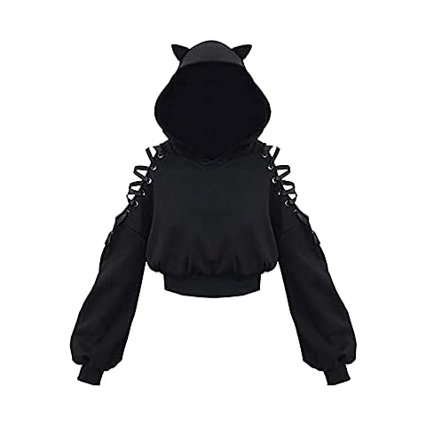 Loalirando Women's Cat Ear Hoodie Cover