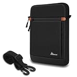 ✔【Funda bandolera para tablet de 11 pulgadas excelente protección】 En el interior se encuentran refuerzos de protección gruesos y suaves y acolchado interior grueso para evitar arañazos excesivos, absorber los golpes y ofrecer una protección de 360° para tu tableta. Especialmente fabricado con cremallera YKK de alta calidad, resistente al desgaste, materiales impermeables y de larga vida útil.